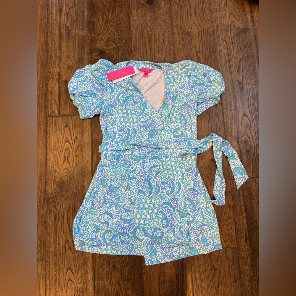 Lilly Pulitzer Short Sleeve Romper
